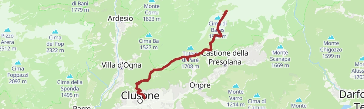 Dal Rifugio Olmo a Clusone Il ritorno tra natura, borghi e storia
